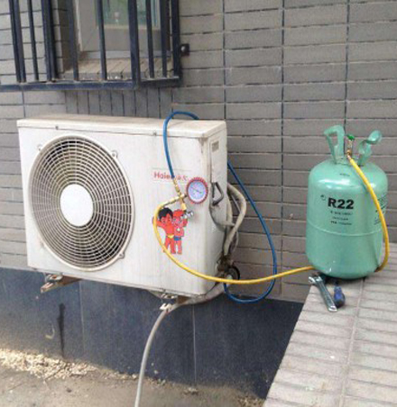 银海空调加氟